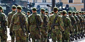 Στρατιώτες στη Φινλανδία