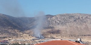 Η φωτιά στον Ασπρόπυργο