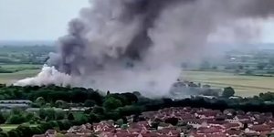 Μεγάλη πυρκαγιά στην Οξφόρδη