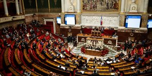 Από το εσωτερικό της Γαλλικής Εθνοσυνέλευσης