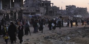 Εκτοπισμένοι Παλαιστίνιοι στη Λωρίδα της Γάζας
