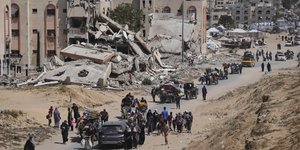 Παλαιστίνιοι στη Γάζα