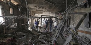 Kαταστροφές από ισραηλινά πλήγματα