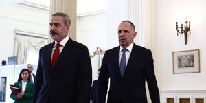 Συνάντηση Γ. Γεραπετρίτη-Χ. Φιντάν