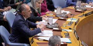 Ο ΥΠΕΞ Γ. Γεραπετρίτης, προεδρεύει στη συνεδρίαση του Συμβουλίου Ασφαλείας του ΟΗΕ 