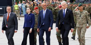 O Kαγκελάριος της Γερμανίας, Φρίντριχ Μερτς στο Βίλνιους της Λιθουανίας
