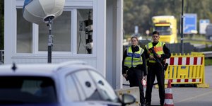 Αστυνομικός έλεγχος στα γερμανικά σύνορα