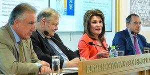 Γιώργος Λακόπουλος, Ευάγγελος Βενιζέλος, Γιάννα Αγγελοπούλου, Παύλος Τσίμας