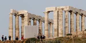Γυρίσματα στο Σούνιο