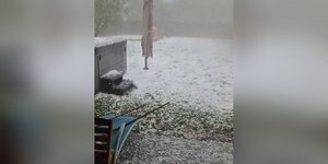 Χαλάζι στη Τουλούζη