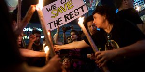 Διαμαρτυρία στο Τελ Αβίβ για την απελευθέρωση των ομήρων της Χαμάς 