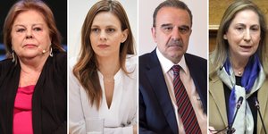 Λούκα Κατσέλη, Εφη Αχτσιόγλου, Γιάννης Μαντζουράνης, Μαριλοζα Ξενογιαννακοπούλου