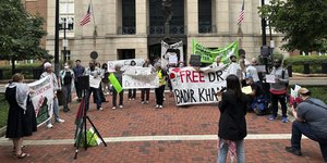 Διαμαρτυρία για τον Ινδό φοιτητή