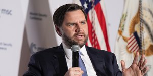 Ο Αμερικανός αντιπρόεδρος, Τζέι Ντι Βανς μιλά στη Διάσκεψη του Μονάχου για την Ασφάλεια 