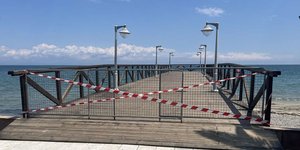 Προβλήτα στην Παραλία Κατερίνης