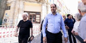 Ο υπουργός Κλιματικής Κρίσης και Πολιτικής Προστασίας, Γιάννης Κεφαλογιάννης στην Κρήτη μετά τον σεισμό 6,1 βαθμών της κλίμακας Ρίχτερ