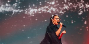 Klavdia, επάνω στη σκηνή της Eurovision 2025