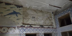 Η τοιχογραφία των δελφινιών στην Κνωσσό