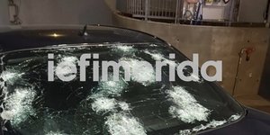 Η θωρακισμένη Mercedes έγινε «κόσκινο» από τα πυρά με καλάσνικοφ