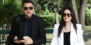 Μάνος Παπαγιάννης και Αγγελική Δαλιάνη στην Ευελπίδων