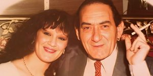 Η Μαρίνα Βλαχάκη με τον μεγάλο Στράτο Διονυσίου