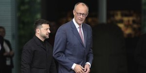 Μερτς και Ζελένσκι 