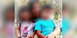 Η 32χρονη μητέρα με τα δύο παιδιά της