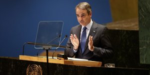 Ο Κυριάκος Μητσοτάκης στον ΟΗΕ