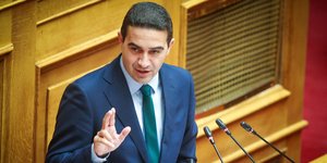 O τομεάρχης Εθνικής Άμυνας του ΠΑΣΟΚ, Μιχάλης Κατρίνης