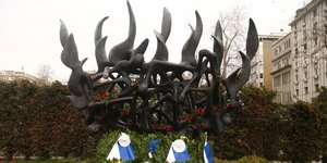 Το μνημείο του Ολοκαυτώματος στη Θεσσαλονίκη