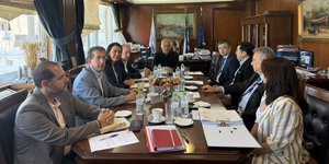 Συνάντηση του διευθύνοντος συμβούλου της ΟΛΠ Α.Ε. με τον Γιάννη Μώραλη 