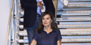 Η βασίλισσα Λετίθια στη Μοζαμβίκη το 2019/Φωτογραφία Getty Images