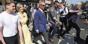 Ο Νάιτζελ Φάρατζ, επικεφαλής του εθνικιστικού Reform UK