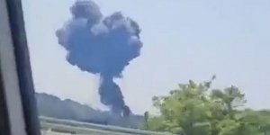 Καπνοί μετά τη συντριβή αεροπλάνου του ΠΝ στη Νότια Κορέα