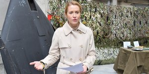 Η Κάγια Κάλας στην ουκρανική πόλη Λβιβ