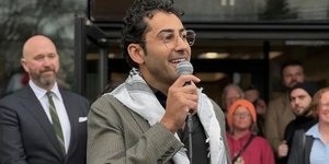 Ο Παλαιστίνιος φοιτητής Μοχσέν Μαντάουι 