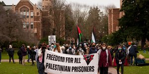 ΗΠΑ: Περίπου 30 άνθρωποι συνελήφθησαν σε κινητοποίηση υπέρ των Παλαιστινίων σε πανεπιστημιούπολη