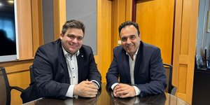 Γιάννης Βουτσινάς και Δημήτρης Παπαστεργίου