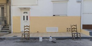 Παράνομη τοποθέτηση εμποδίων σε θέση στάθμευσης