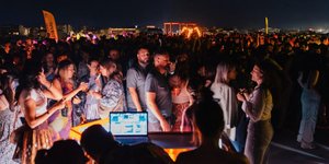 Roof top party