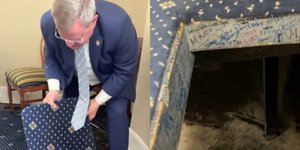 Αποκαλύφθηκε μυστικό πέρασμα του 1700 κάτω από το πάτωμα του Καπιτωλίου