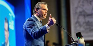 Ο υπουργός Άμυνας των ΗΠΑ, Πιτ Χέγκσεθ