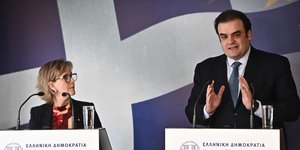 Από τη συνάντηση του Κυριάκου Πιερρακάκη με την Επίτροπο Χρηματοοικονομικών Υπηρεσιών και Ένωσης Αποταμιεύσεων και Επενδύσεων της ΕΕ