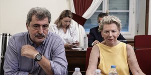 Παυλος Πολάκης, Ελενα Ακρίτα 