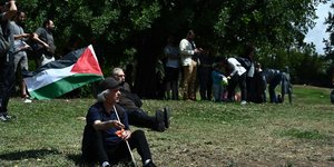 Συγκέντρωση στο Πάρκο Ελευθερίας και πορεία προς την Πρεσβεία του Ισραήλ για την Παλαιστίνη