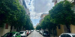 Πράσινα δένδρα στο κέντρο της Αθήνας