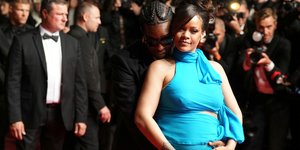 Η Ριάνα με τον A$AP Rocky στο κόκκινο χαλί του Φεστιβάλ των Καννών