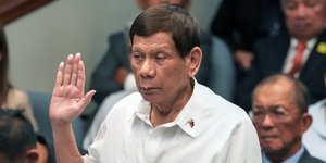 Ο πρώην πρόεδρος των Φιλιππίνων, Ροντρίγκο Ντουτέρτε