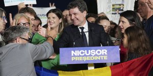 Ο υποψήφιος πρόεδρος της Ρουμανίας και νυν δήμαρχος Βουκουρεστίου, Νικούσορ Νταν 
