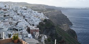 σαντορινη απο ψηλα